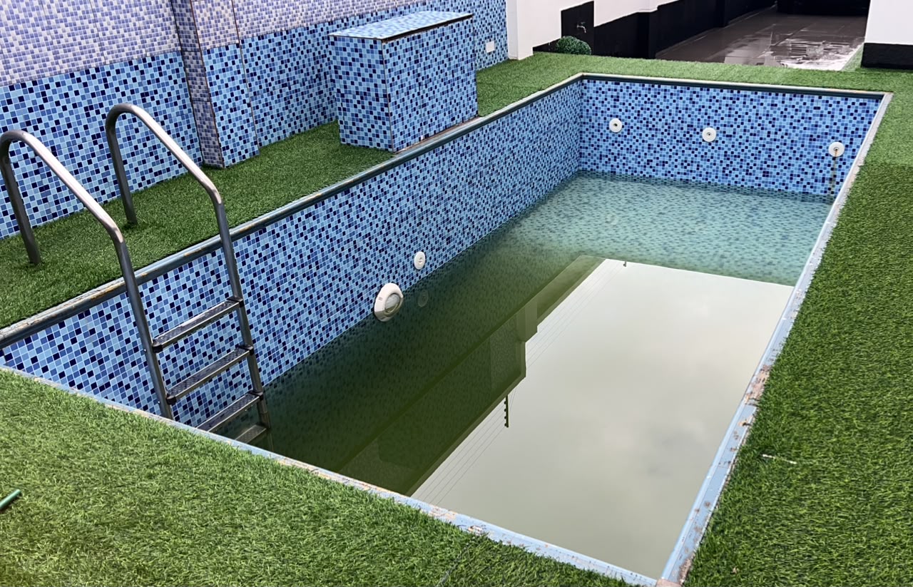 Swimming pool water project completed by Ozimco